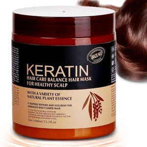 Keratin Hair Mask Brazil Nut for Healthy Scalp 500ml